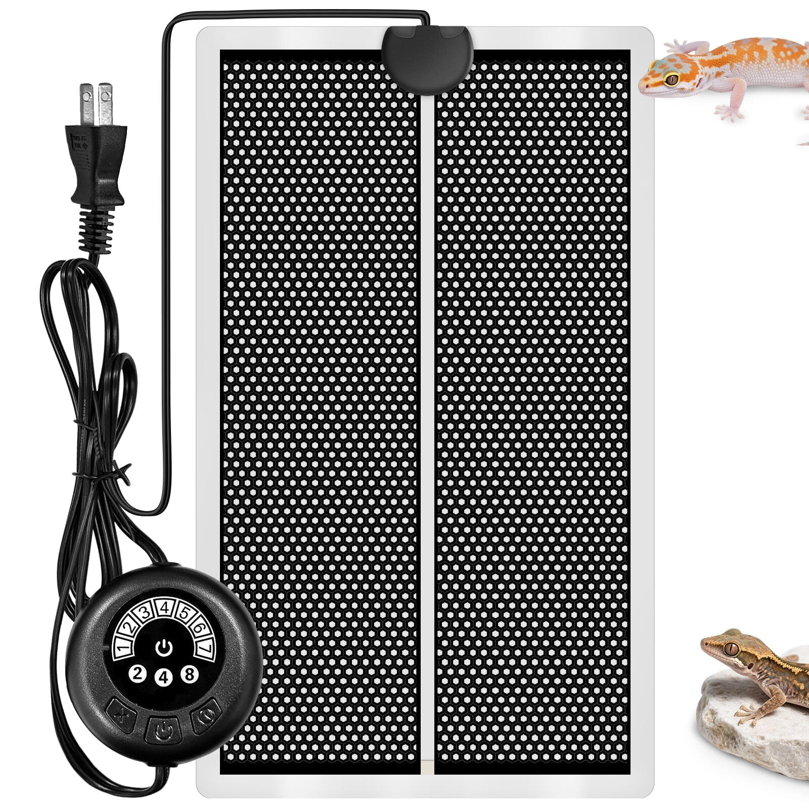 Amazon | 爬虫類シートヒーター ペット用 パネルヒーター 20W 耐久性